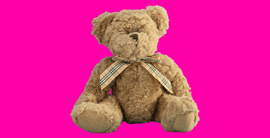 teddy-bear-pink-backround